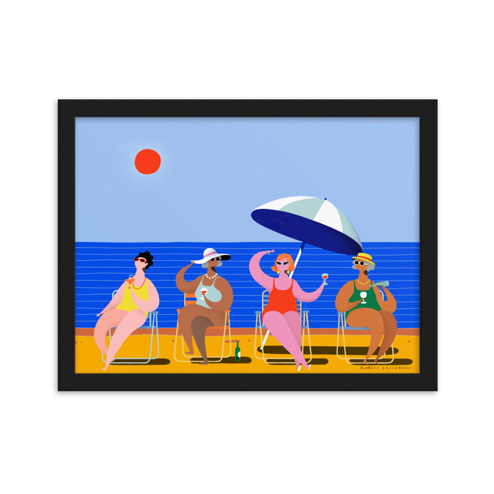 Framed Fabulous queens Print