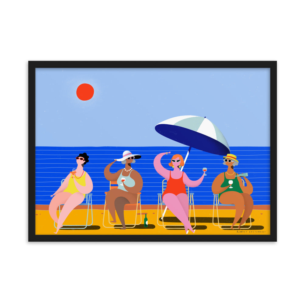 Framed Fabulous queens Print