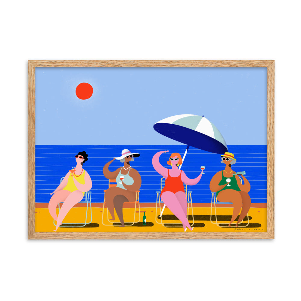 Framed Fabulous queens Print