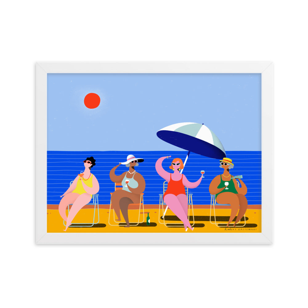 Framed Fabulous queens Print
