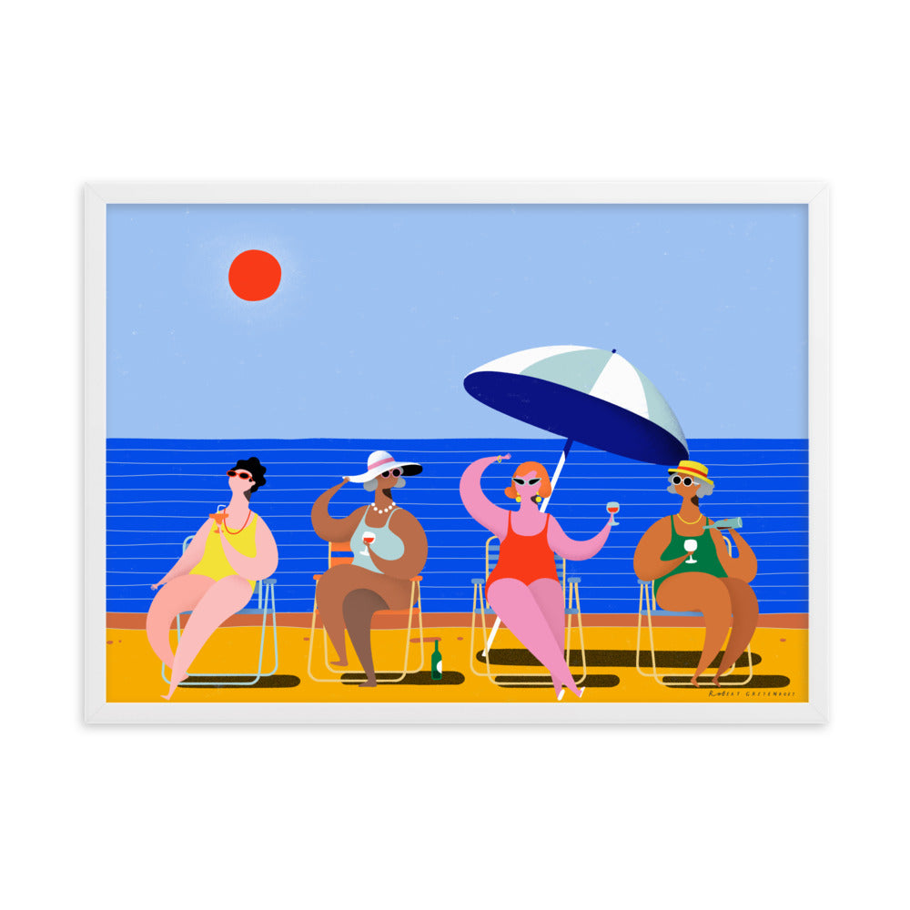 Framed Fabulous queens Print