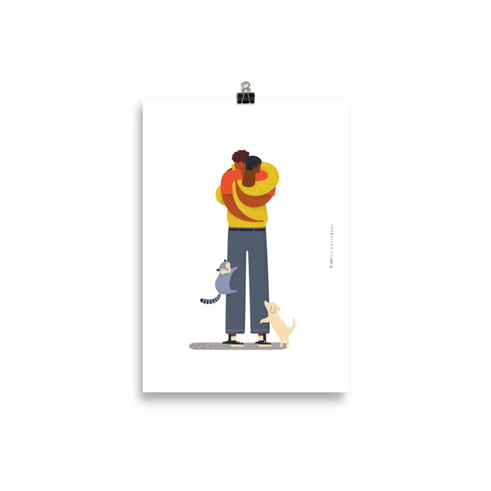 Hugs Print
