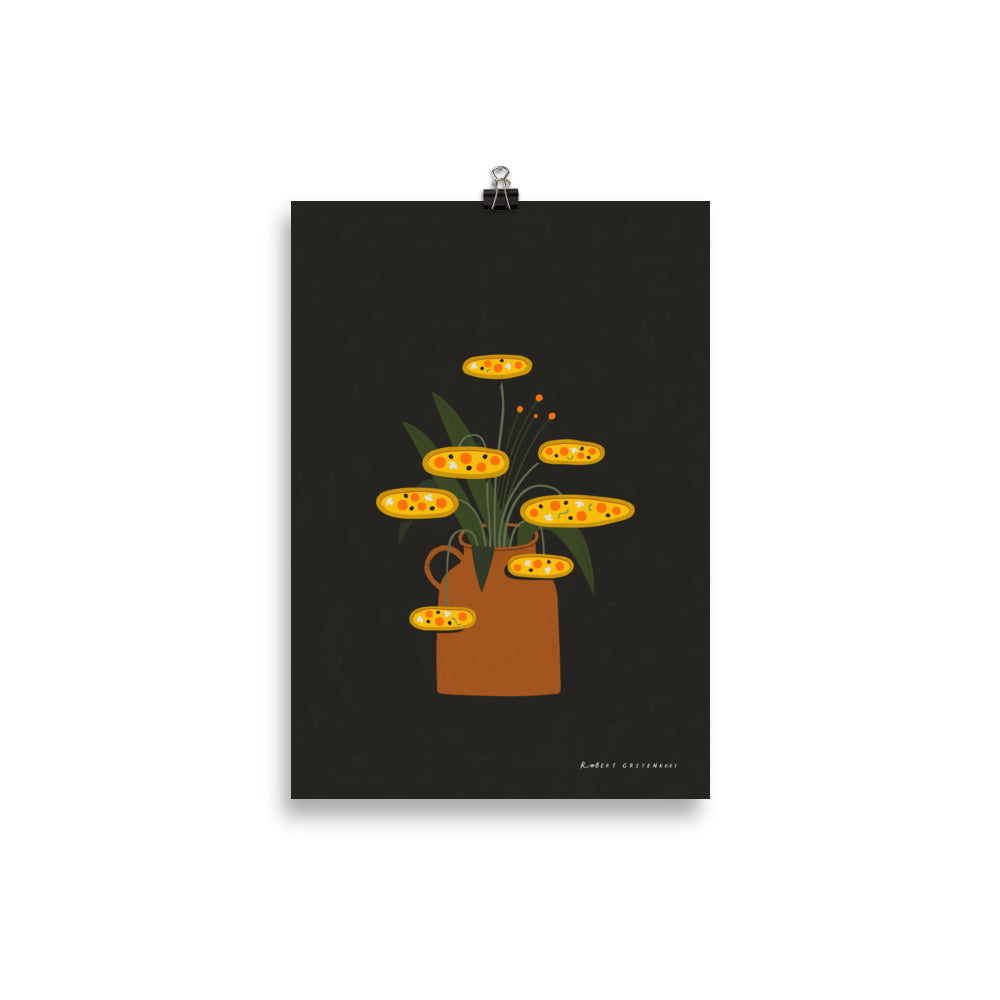 Pizza Plant Print