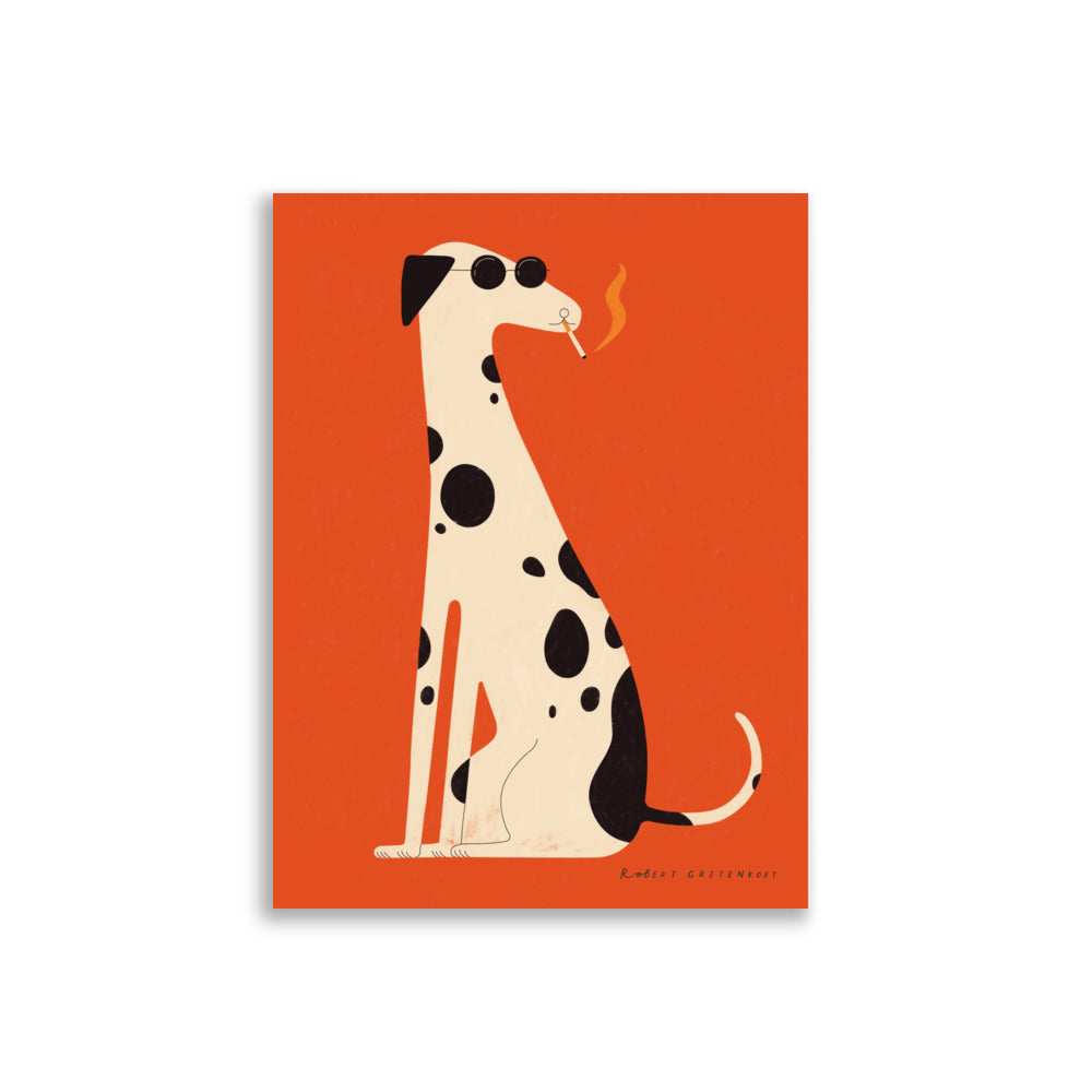 Coolest dog Print