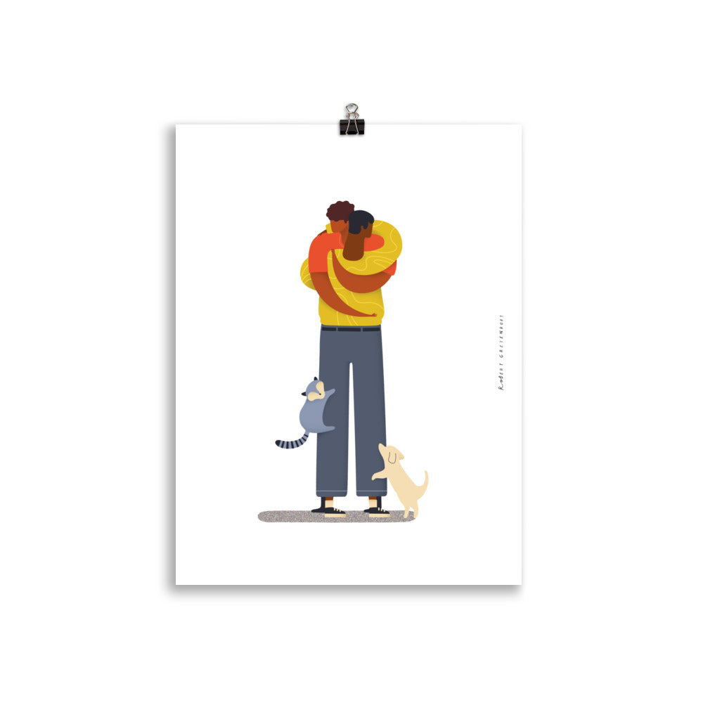 Hugs Print