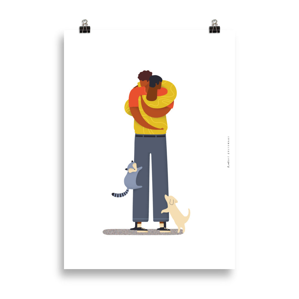 Hugs Print
