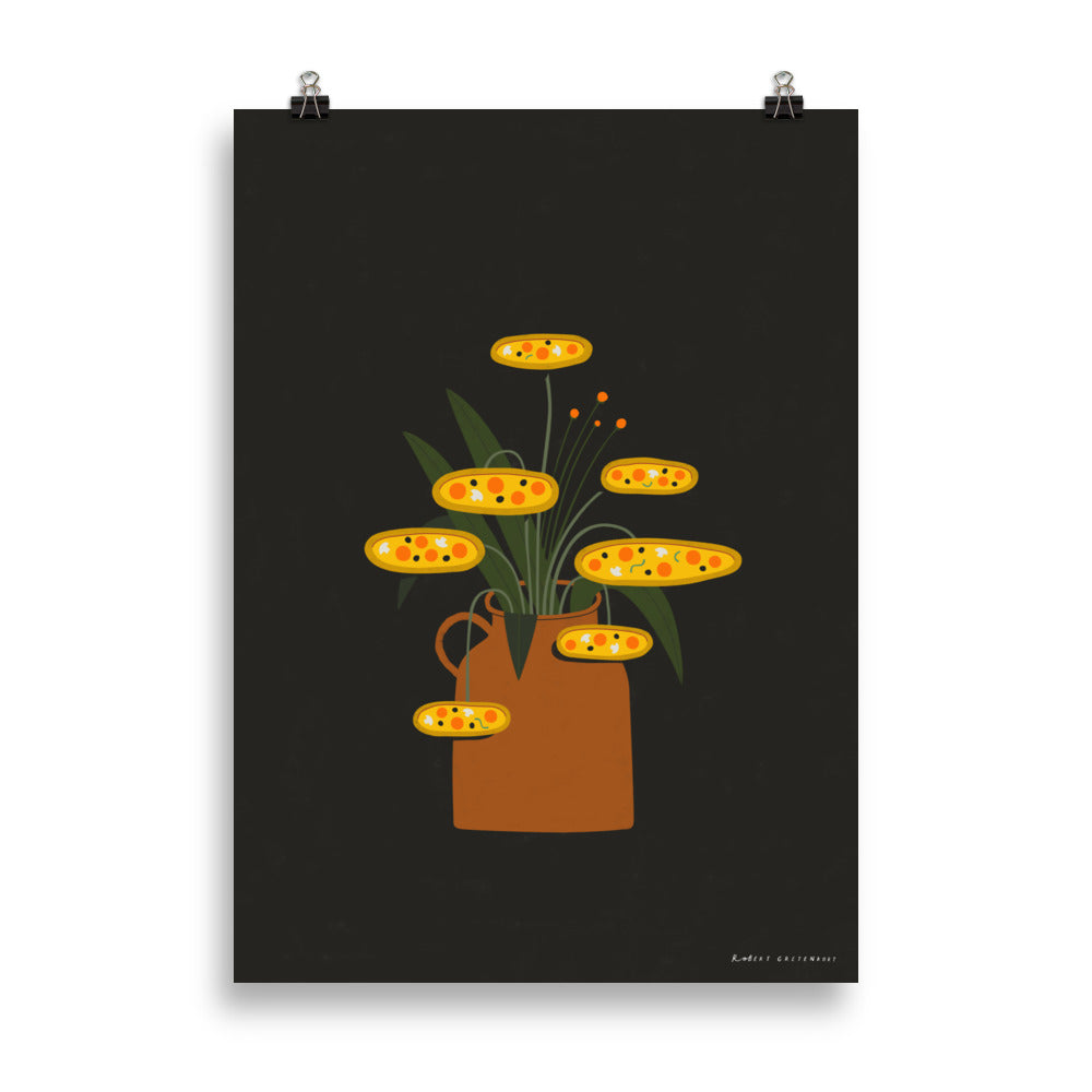 Pizza Plant Print