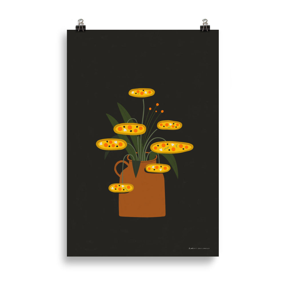 Pizza Plant Print