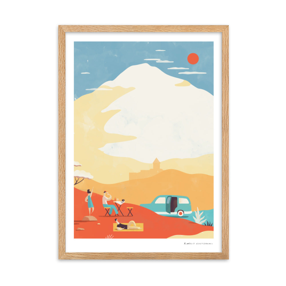 Framed Ararat Print