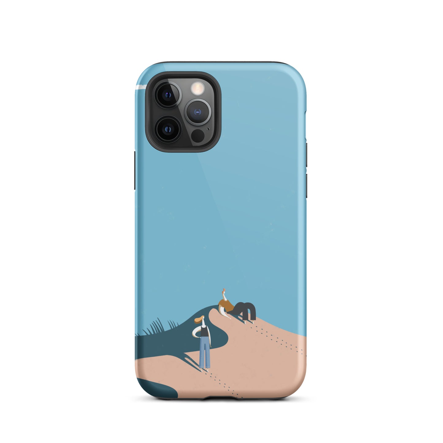 blue iPhone case
