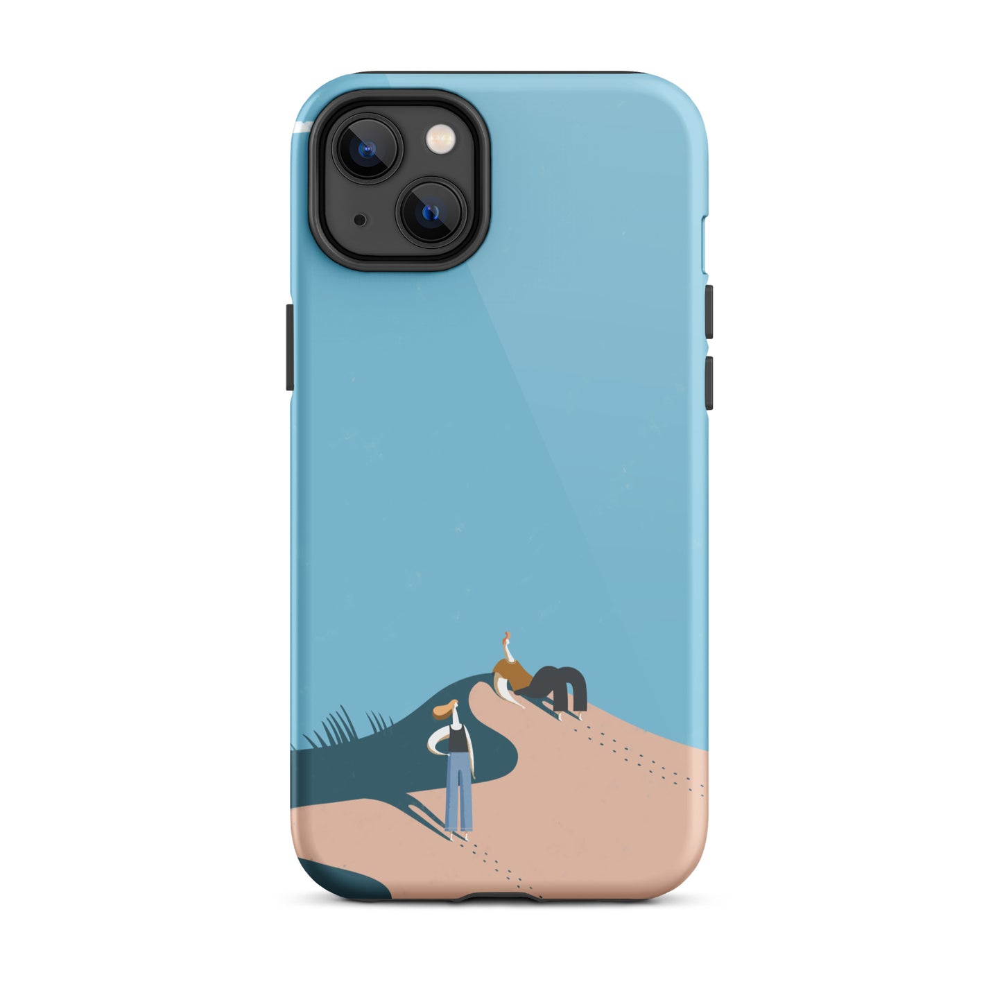 blue iPhone case